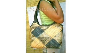 Leather Rattan Handbags