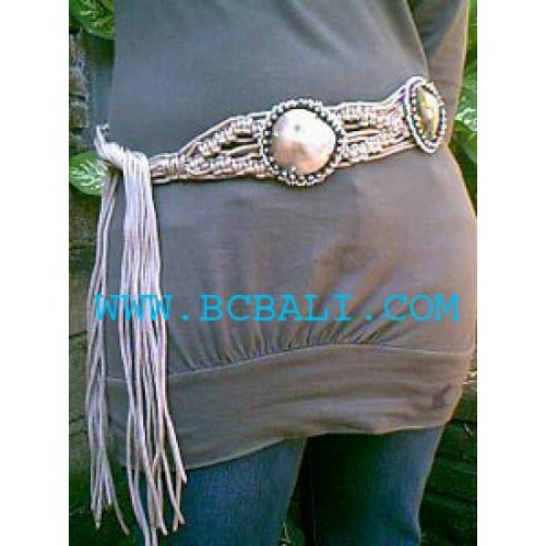 Mother of Pearl Belt