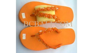 Sandal With Beads