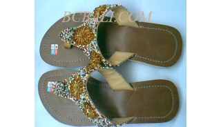 Sandal With Beads