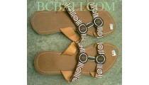 Sandals With Beads