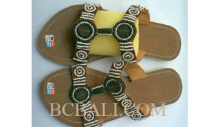 Sandals With Beads