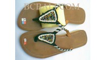 Sandals With Beads