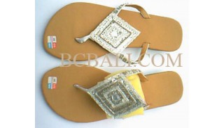 Sandals With Beads