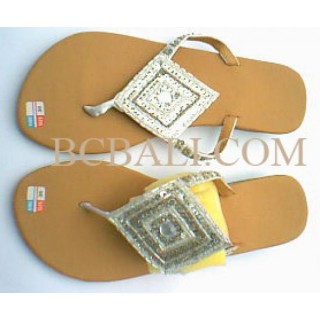 Sandals With Beads