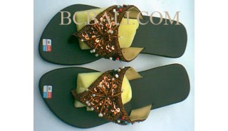 Sandals With Beads