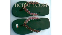 Sandals With Beads