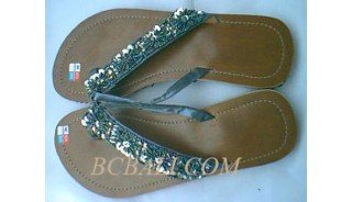 Sandals With Beads