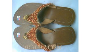 Sandals With Beads