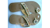 Sandals With Beads