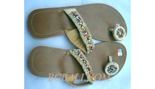 Sandals With Beads