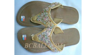 Sandals With Beads