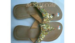 Sandals With Beads