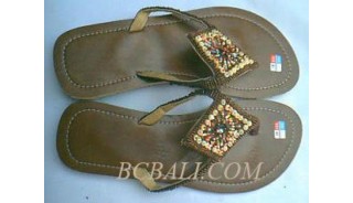 Sandals With Beads