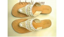 Sandals With Beads Shell