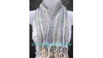 bali scarf grey long