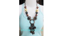 Exotic Wood Necklace Design