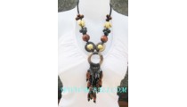 Organic Wooden Necklace Handmade