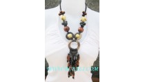 Organic Wooden Necklace Handmade