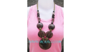Organic Sono Wooden Necklace