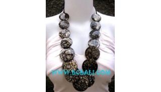 Ladies Wooden Necklaces Bali