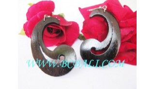 Organic Woods Earring Painted