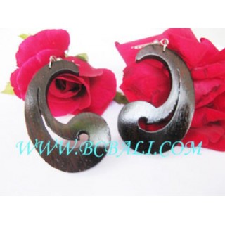 Organic Woods Earring Painted