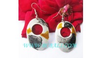 Woods Coconut Earrings