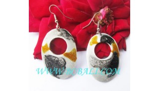 Woods Coconut Earrings