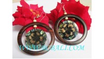 Bali Hand Crafted Woods Earring