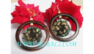 Bali Hand Crafted Woods Earring