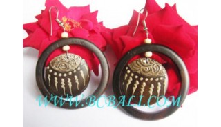 Hand Painted Woods Earring