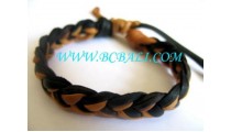 Genuine Leather Bracelets Handmade