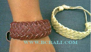 Handmade Leather Bracelet Bali