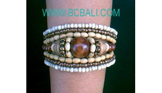 Beads Woods Bracelets
