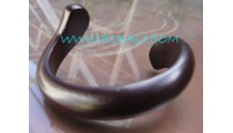 Black Wooden Bangles Jewelry