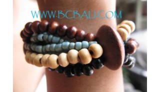 Bracelets Beading Woods