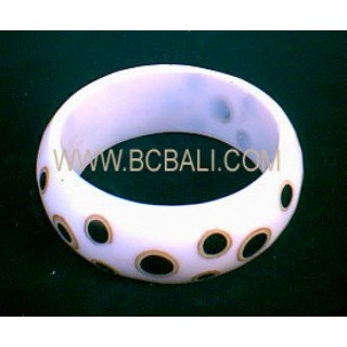 Bracelets Resin Painted