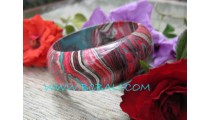 Fashion Bangle Wooden Color