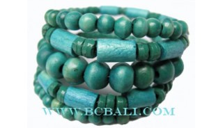 Fashion Woods Beads Bracelets