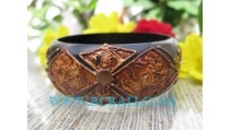 Hand Painted Bangle Wooden