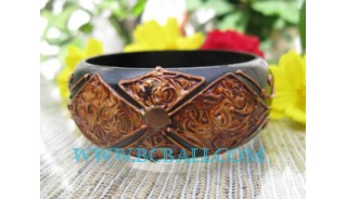 Hand Painted Bangle Wooden