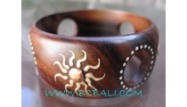 Hole Wooden Bangle Painting