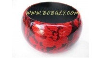 Large Size Bangles Painted