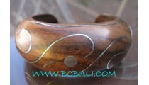 New Bangles Wooden Stainless Steel