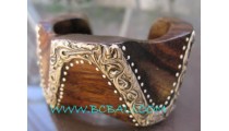 New Design Wooden Bangle Painted