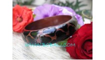 Python Painted Bangles Woods