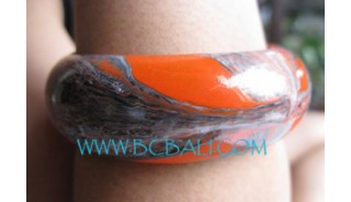 Shine Glossy Painted Bracelets