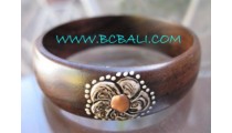 Small Bangle Wooden Painting