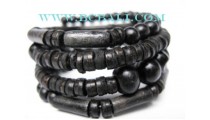 Woman Fashion Handmade Wooden Beads